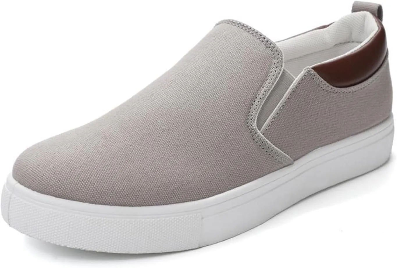 Mens Slip on Shoes, Men Canvas Low top Shoes, Fashion Shoes with Comfortable and Breathable