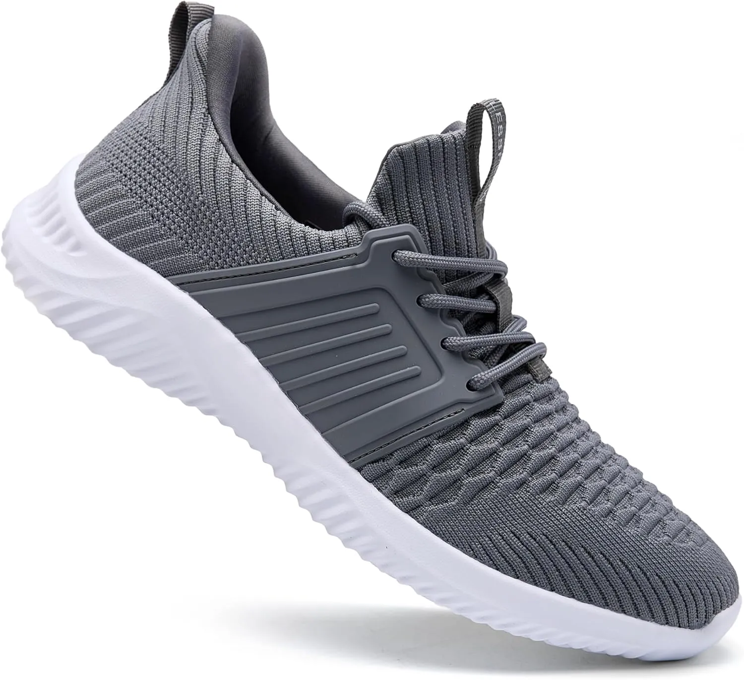 Men's Walking Shoes Slip On Running Shoes Ultra Light Casual Sneakers Mesh Tennis Shoe Hands Free Workout Breathable Comfortable Knit Memory Foam Athletic