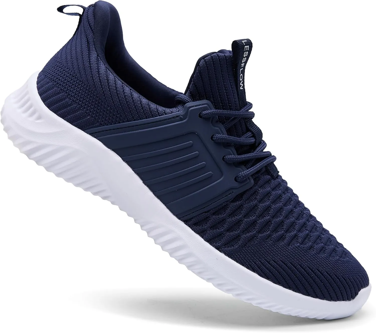 Men's Walking Shoes Slip On Running Shoes Ultra Light Casual Sneakers Mesh Tennis Shoe Hands Free Workout Breathable Comfortable Knit Memory Foam Athletic