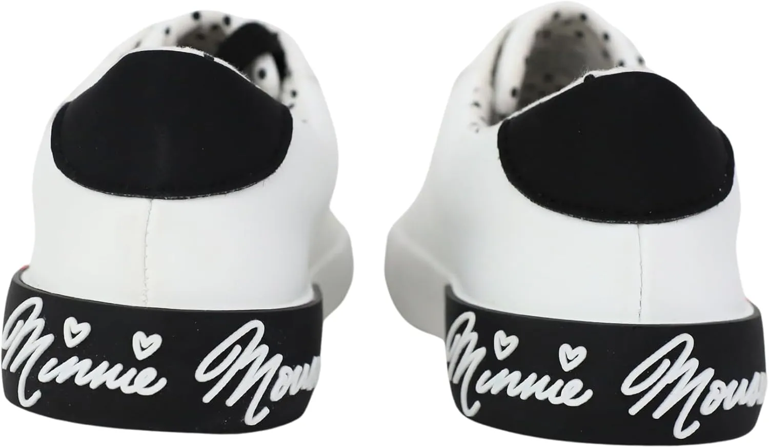 Minnie Mouse Womens Sneakers Low Court Lace Up