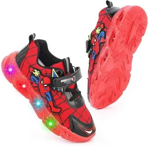 Movie Casual Shoes LED Light Up SneakersSnow Princess Shoes Baby Toddler Shoes Girl Birthday Present