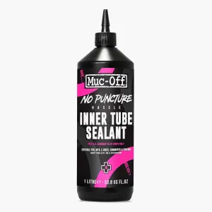 Muc-Off No Puncture Hassle Inner Tube Sealant, 1 Liter - Bike Tube Puncture Repair Sealant - Bike Tire Sealant for MTB/Road/Gravel Bikes