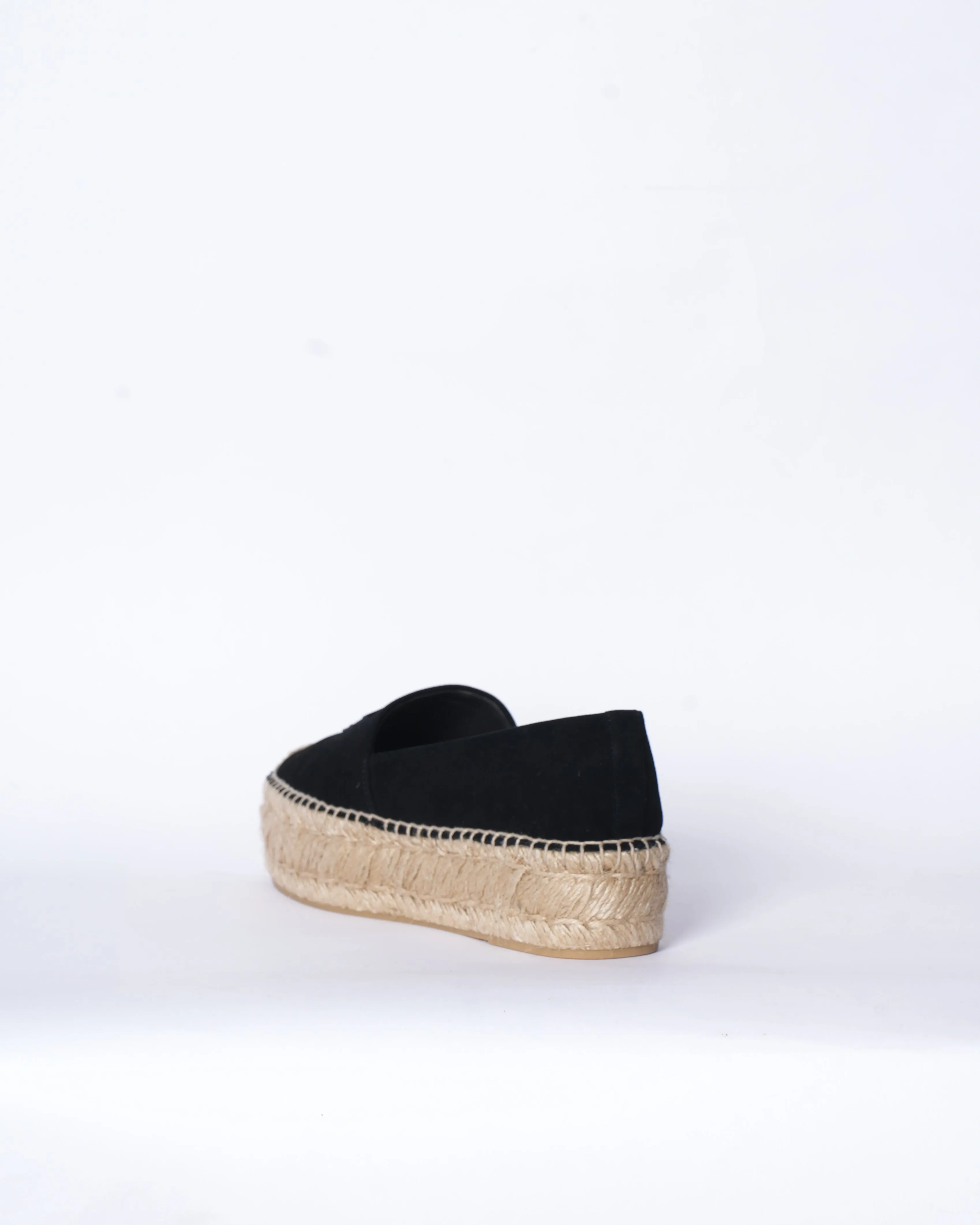 New Tory Burch  Platform Espadrilles Suede Shoe