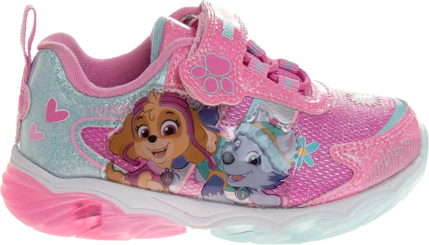 Nickelodeon Girl's Paw Patrol Light Up Laceless Shoes (Toddler/Little Girl)