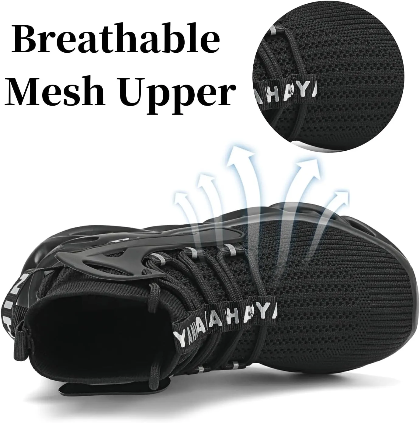 Nihaoya Girls Boys Sneakers,Boot-Like Kids Tennis Shoes,High Top Breathable Mesh Running Shoes for Boy Footwear Wrap Ankle for Little/Big Kid