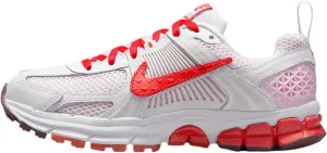 Nike Vomero 5 Big Kids' Shoes (HV5171-121, Summit White/Pink Foam/Dark Team Red/Light Crimson)