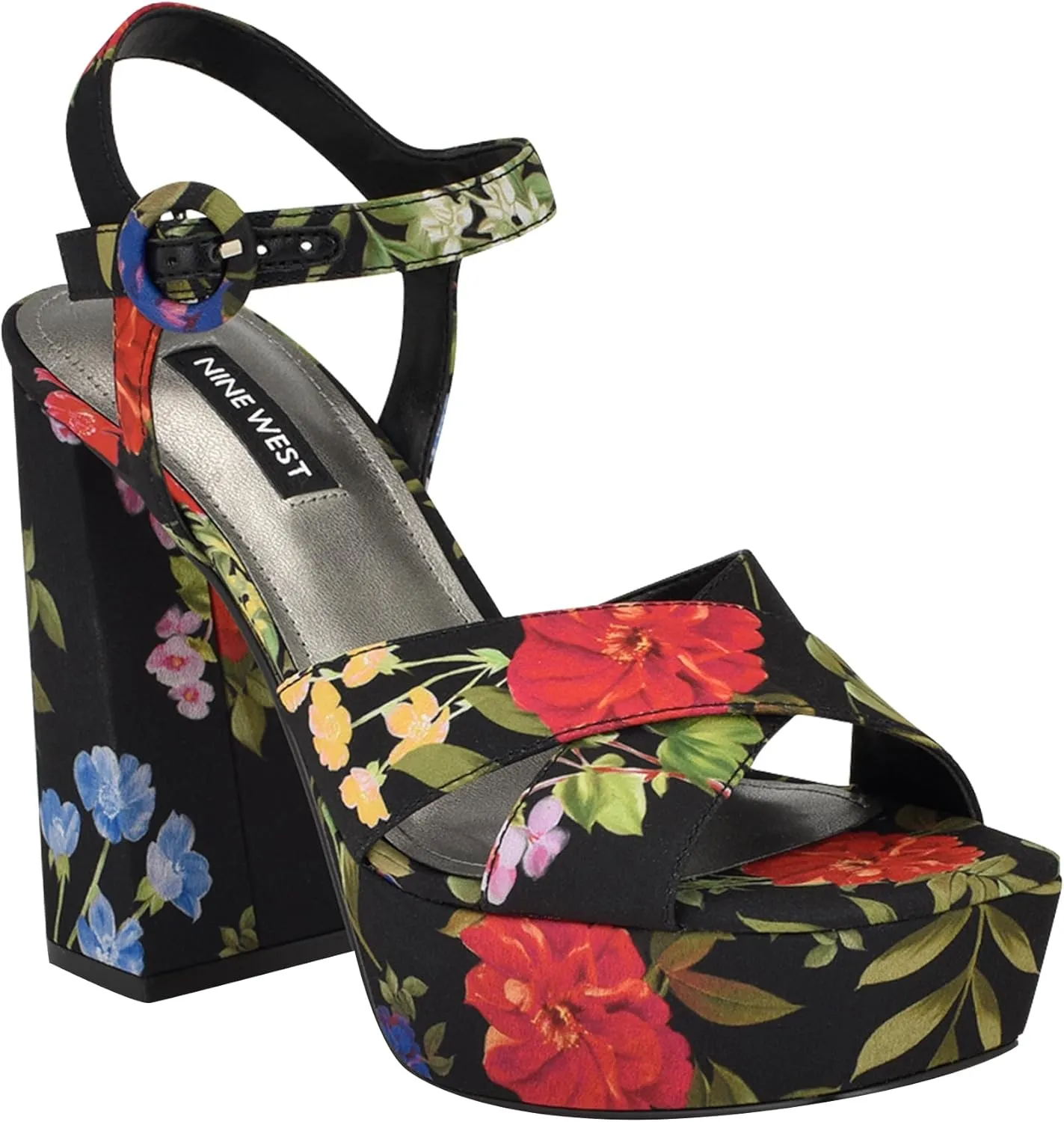 Nine West Women's Vallen Strappy Platform Sandal