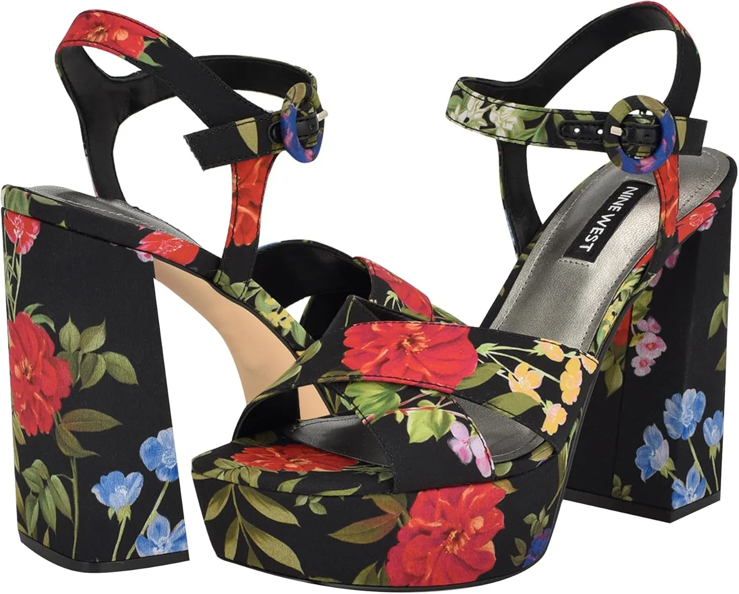 Nine West Women's Vallen Strappy Platform Sandal