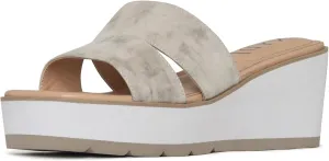 NYDJ Women's Raizy Metallic Suede