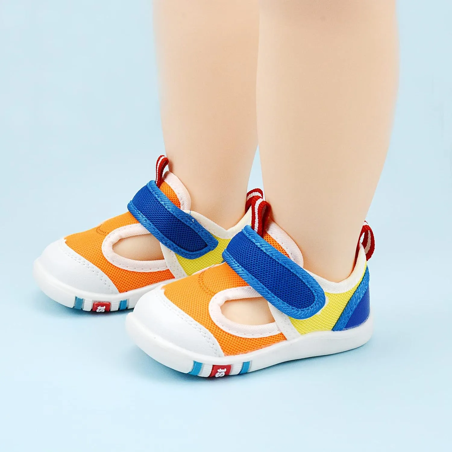 OAISNIT Baby Boy Girl Sandals Lightwight Breathable Summer Mesh Sneakers Non-Slip Toddler First Walking Shoes 6 12 18 24 Months