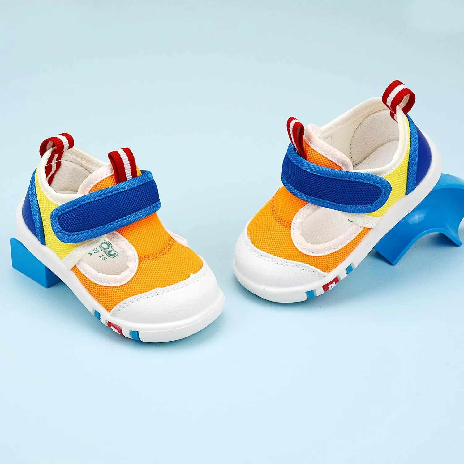 OAISNIT Baby Boy Girl Sandals Lightwight Breathable Summer Mesh Sneakers Non-Slip Toddler First Walking Shoes 6 12 18 24 Months