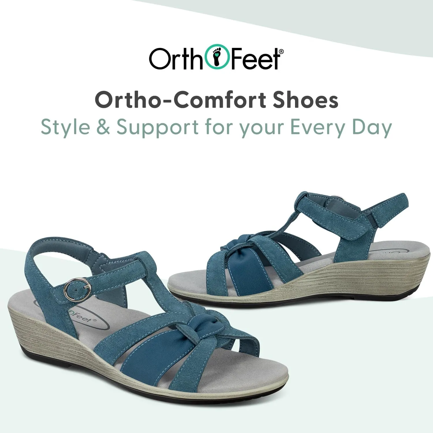 Orthofeet Women's Orthopedic Hope Sandals