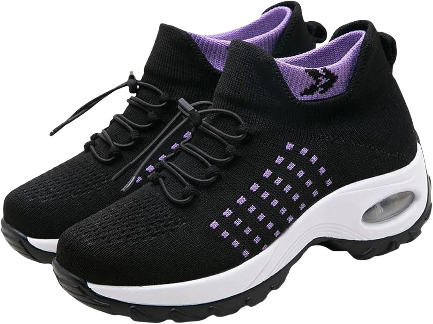 Orthopedic Sneakers Women Breathable Comfort Wear Shoes for Women Walking Slip On Trainers Casual Comfortable Athletic Cushion Thick Bottom Footwear
