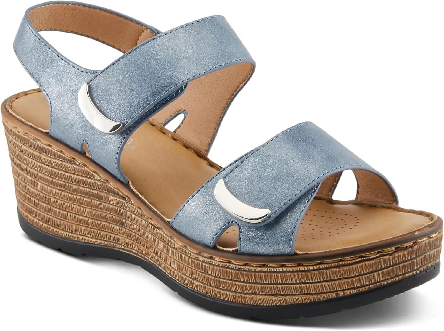 PATRIZIA Women's WOODROW Slingback Wedge Sandals