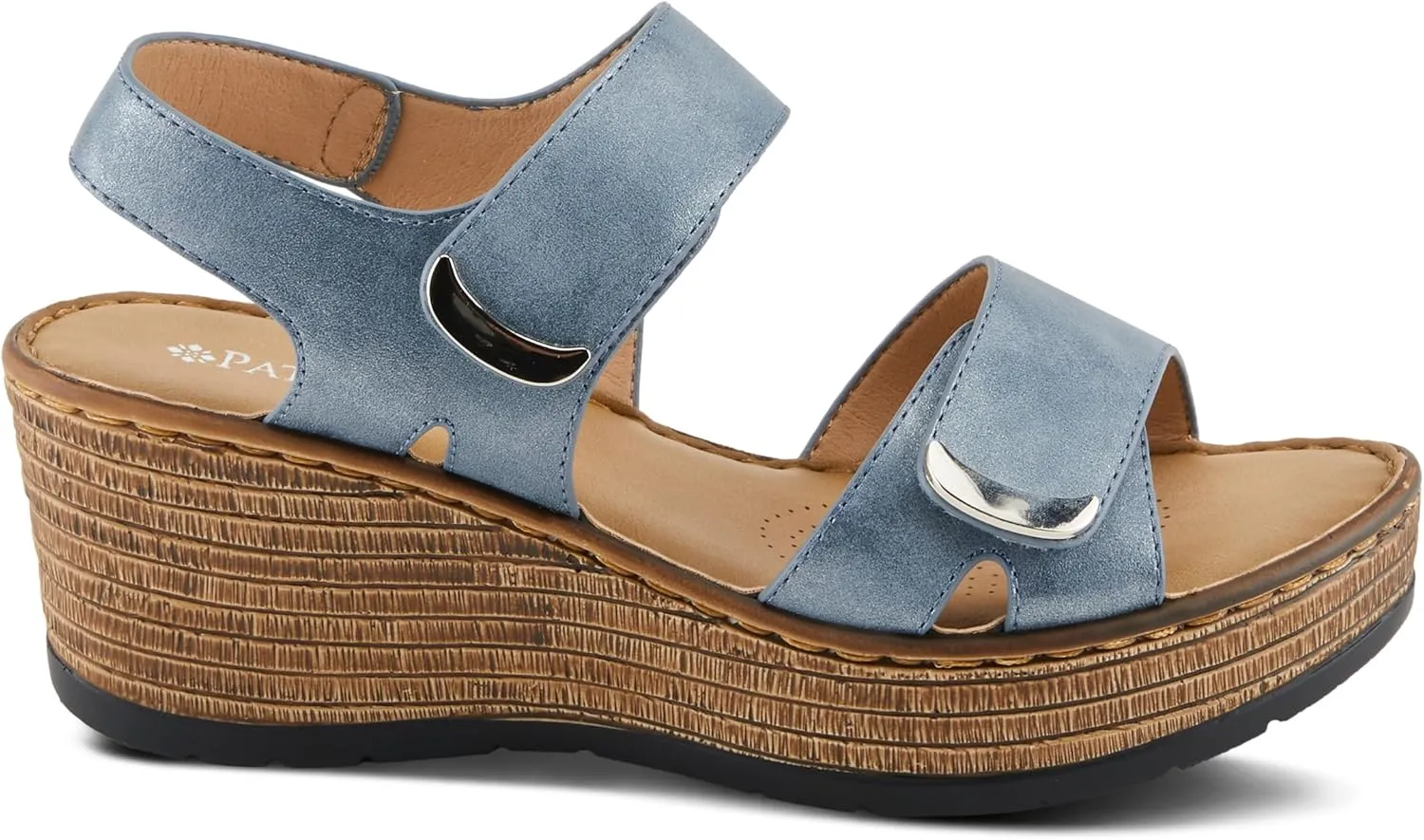 PATRIZIA Women's WOODROW Slingback Wedge Sandals