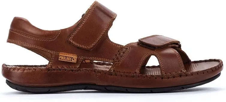 PIKOLINOS Flat Sandals Leather Tarifa for Man