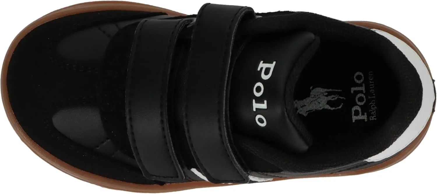 POLO RALPH LAUREN Unisex-Child Heritage Court Iii T-Toe (Big Kid)