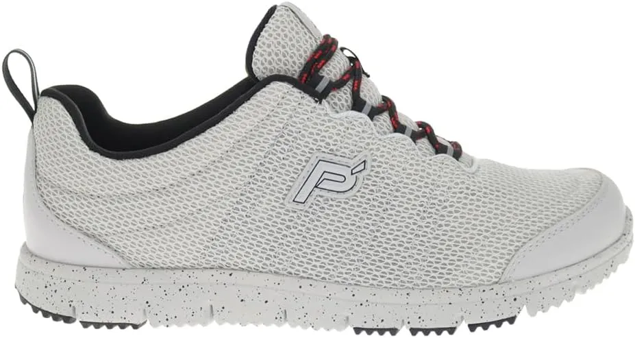 Propet Mens Travel Walker Lace Up Sneakers Shoes Casual - Grey