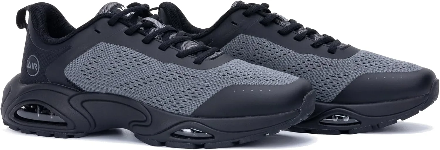 Quseek Mens Air Running Shoes Tennis Athletic Sneakers Lightweight Breathable Walking Sneakers for Gym Jogging Sports US 7-13