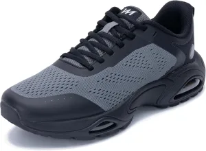 Quseek Mens Air Running Shoes Tennis Athletic Sneakers Lightweight Breathable Walking Sneakers for Gym Jogging Sports US 7-13