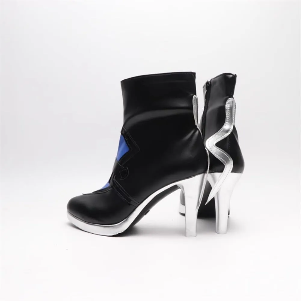 Raiden Bosenmori Mei Cosplay Shoes for Game Honkai: Star Rail Cos Halloween Women Men High Heel Custom Made Anime