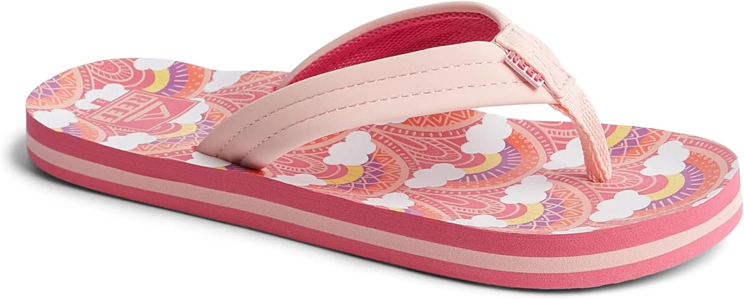 REEF Kids Ahi Unisex-Child Beach Flip Flop, Soft Cushion Footbed, Water Friendly