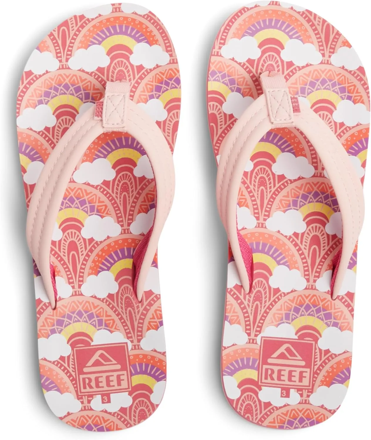 REEF Kids Ahi Unisex-Child Beach Flip Flop, Soft Cushion Footbed, Water Friendly