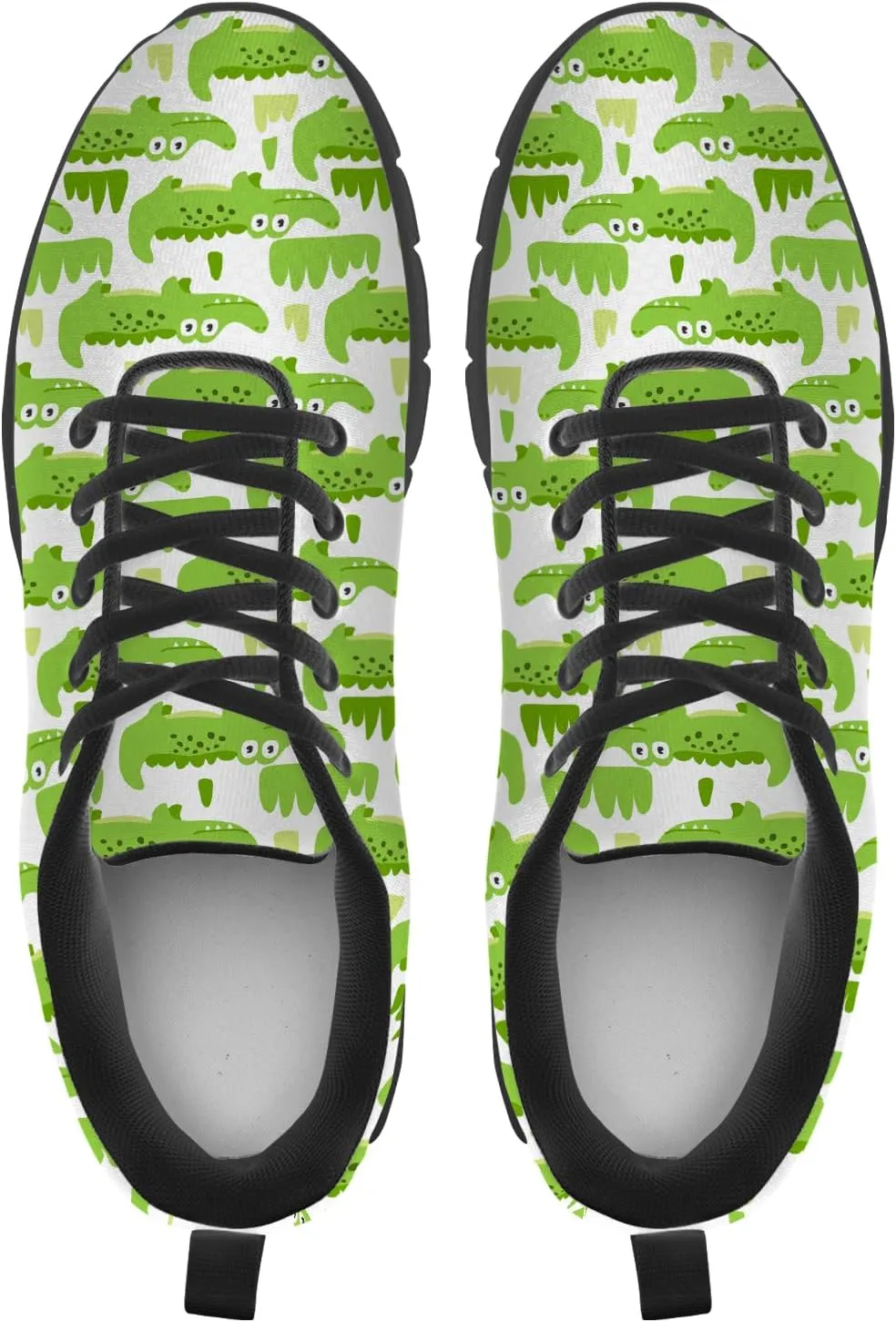 Running Shoes for Women Men Walking Sneakers Funny Crocodiles Shoes Gifts for Men Women