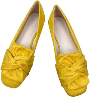 SAILING LU Bows Ballet Flats for Women Comfortable Women's Flat Shoes Pointed Toe Memory Foam Slip on Flats Shoes