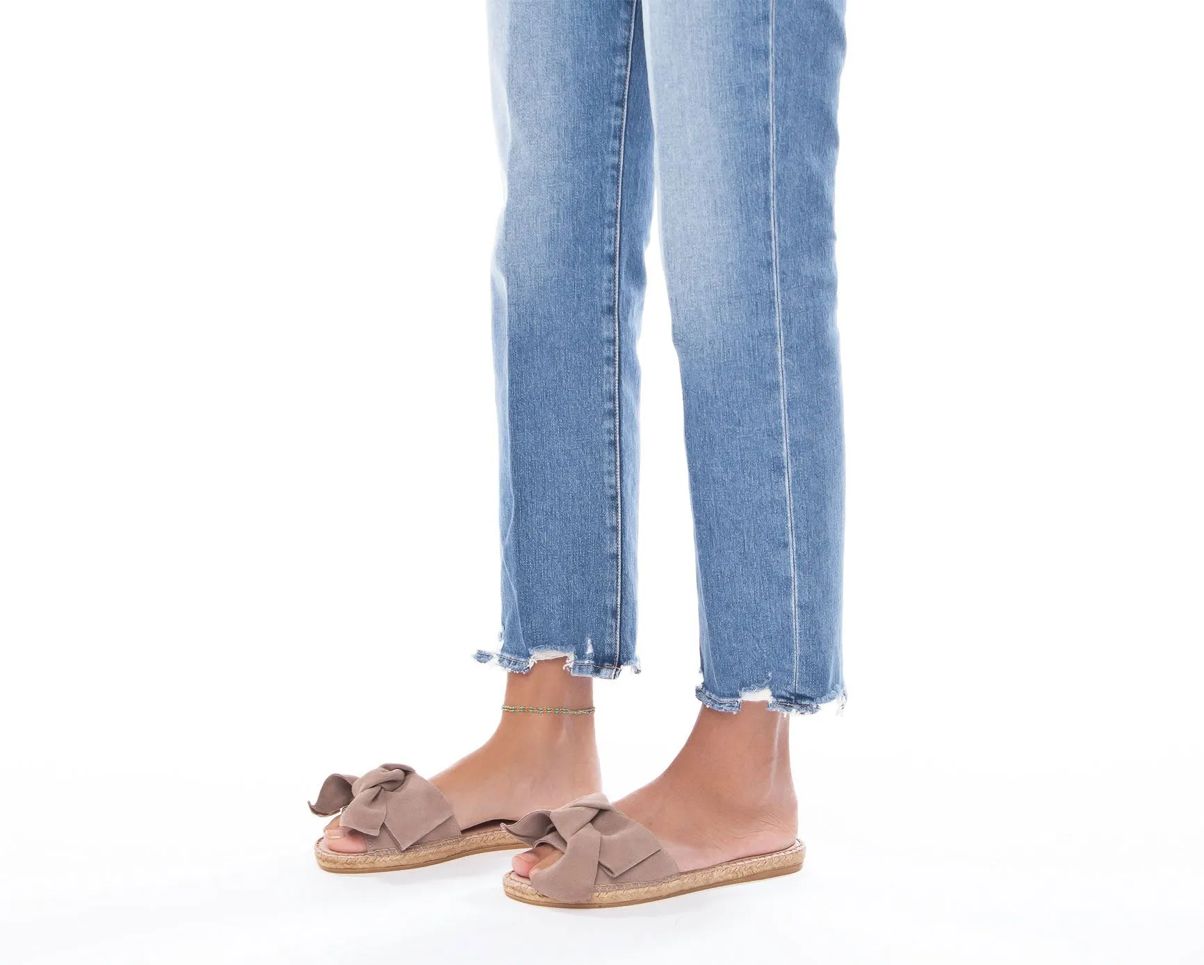 Sandals - - Flat Final call Bundle deal Vintage Taupe with Hamptons Bow