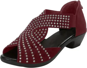 Sandals for Women 2025 Fisherman Sandal Rhinestone Open Toe Back Zipper Shoes Beach Comfortable Summer Flat Shoe