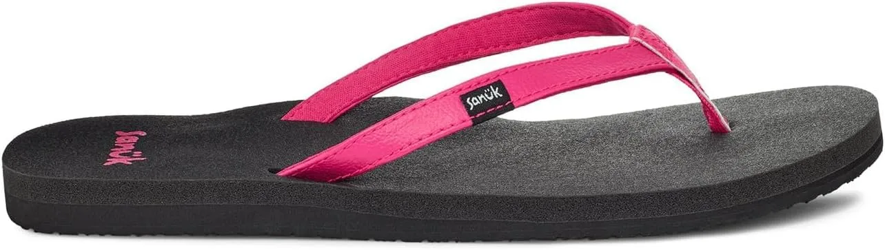 Sanuk Yoga Joy | Flip Flops for Women | Yoga Sandals For Women | Women's Beach Sandals | Memory Foam Footbed