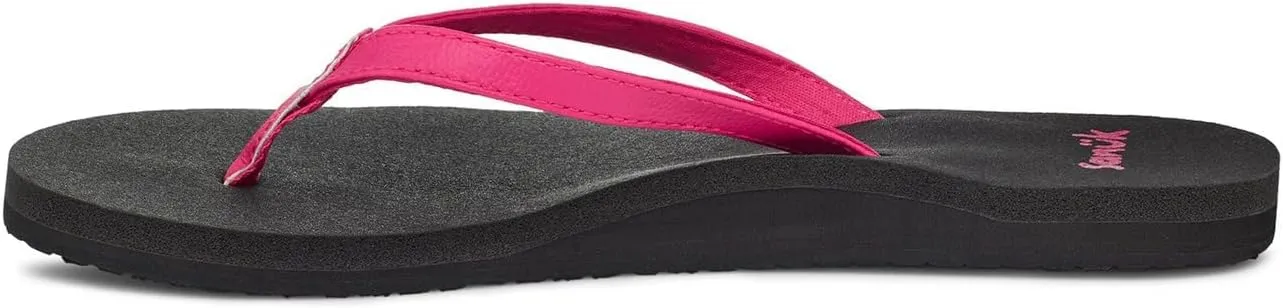 Sanuk Yoga Joy | Flip Flops for Women | Yoga Sandals For Women | Women's Beach Sandals | Memory Foam Footbed