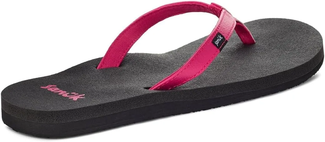Sanuk Yoga Joy | Flip Flops for Women | Yoga Sandals For Women | Women's Beach Sandals | Memory Foam Footbed