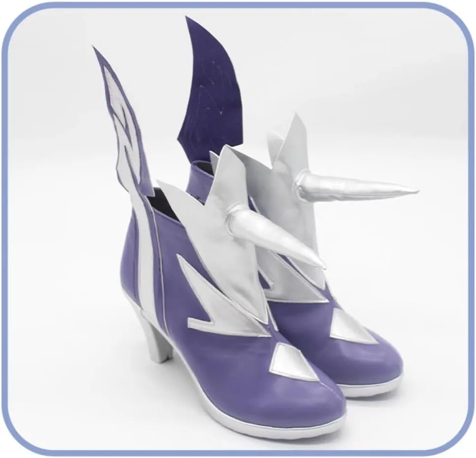 Skirk Cosplay Shoes for Game Genshin Impact High Heel Cos Halloween Women Men Custom Made Anime