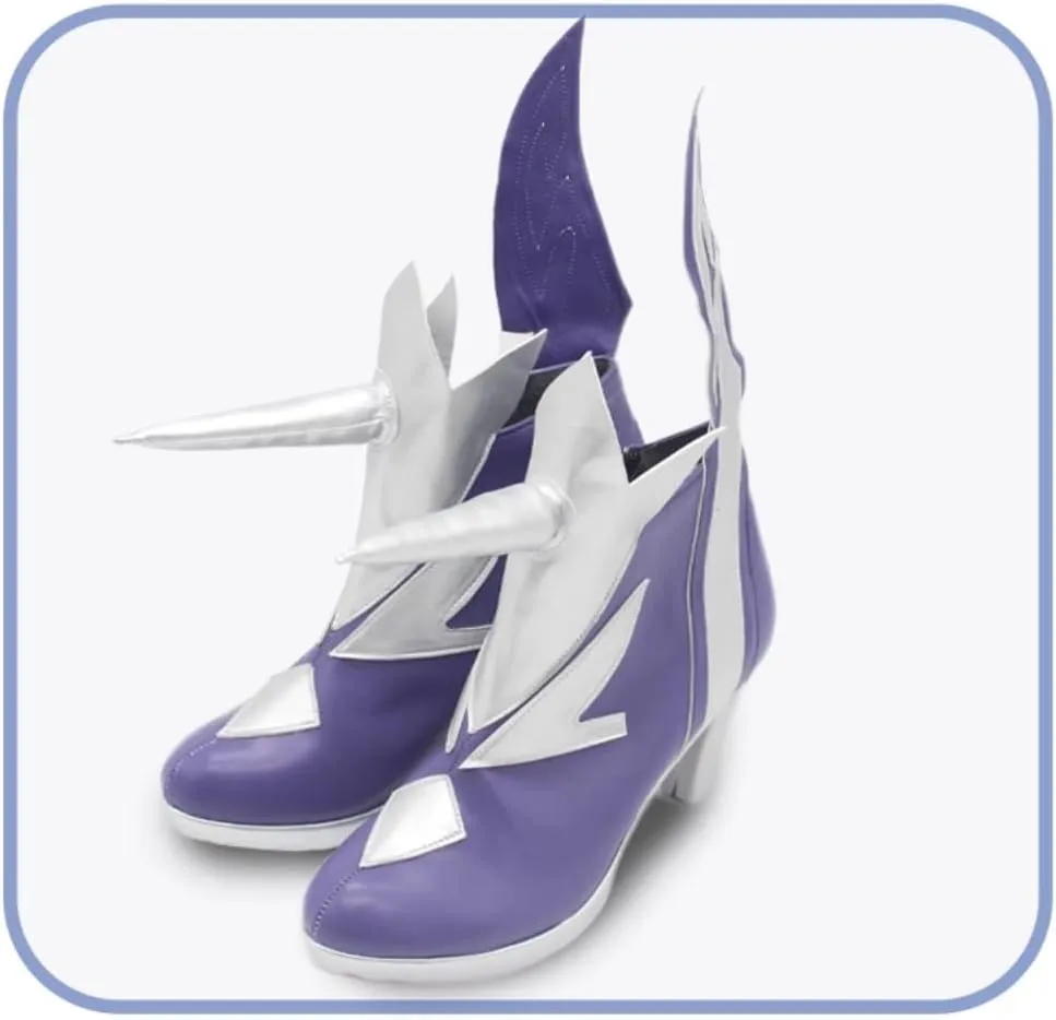 Skirk Cosplay Shoes for Game Genshin Impact High Heel Cos Halloween Women Men Custom Made Anime