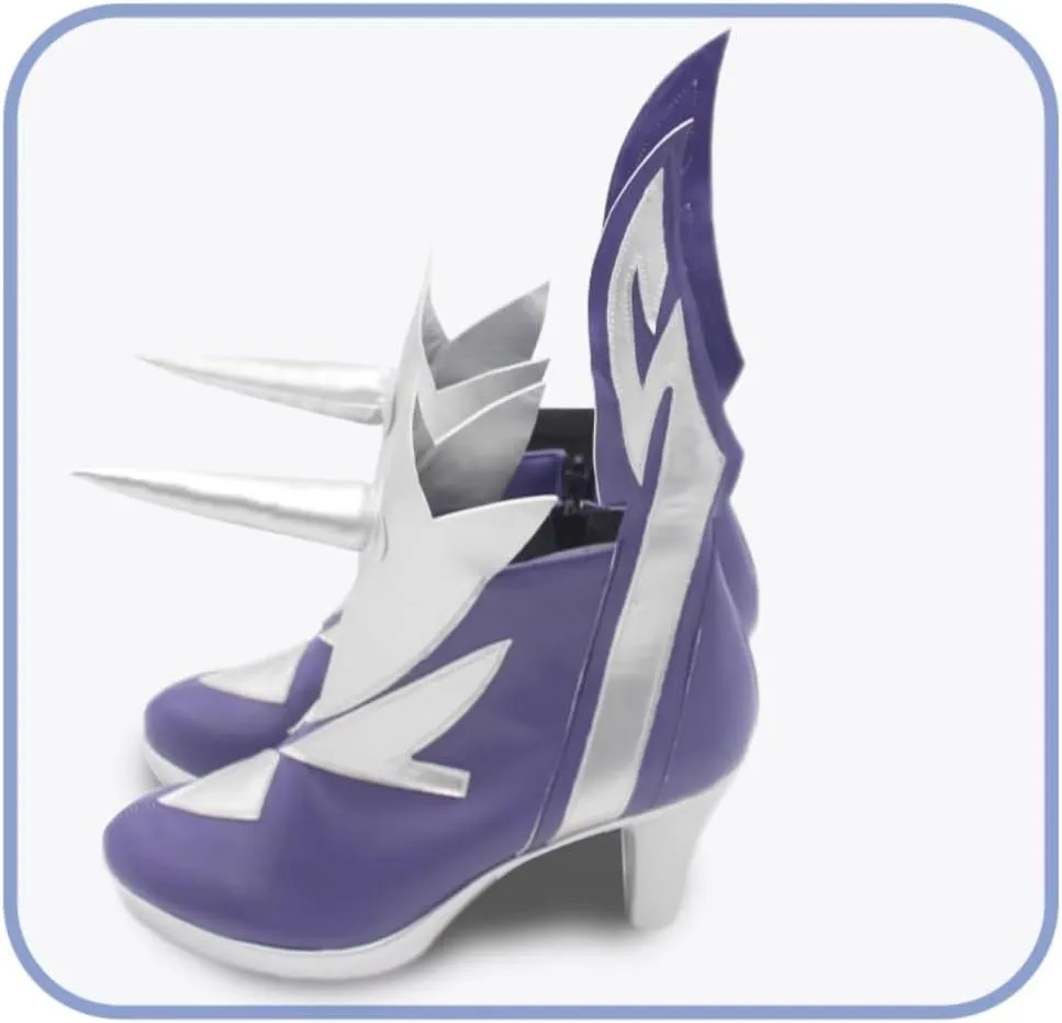Skirk Cosplay Shoes for Game Genshin Impact High Heel Cos Halloween Women Men Custom Made Anime