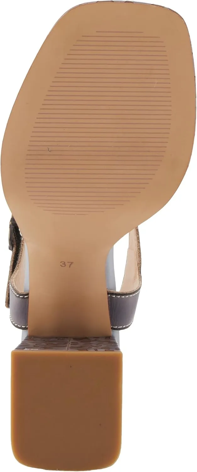 Spring Step L'Artiste Women's SAVYCHIC Platform Sandals - Open Toe, Leather and Mesh, Hook and Loop Closure