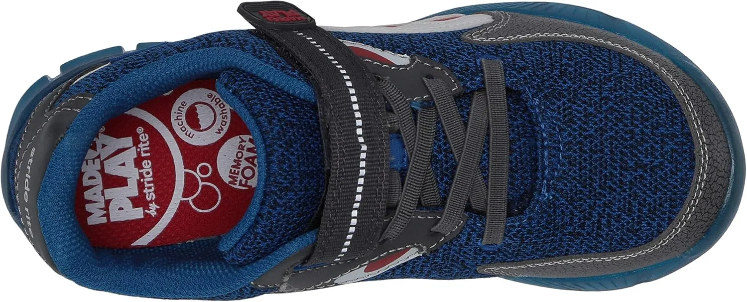 Stride Rite Boy's M2P Lighted Shark (Little Kid)