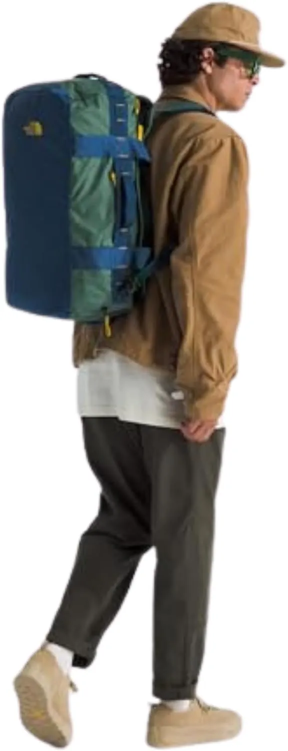 THE NORTH FACE Base Camp Voyager Duffel—42L - PFAS Free, Duck Green/Shady Blue, One Size