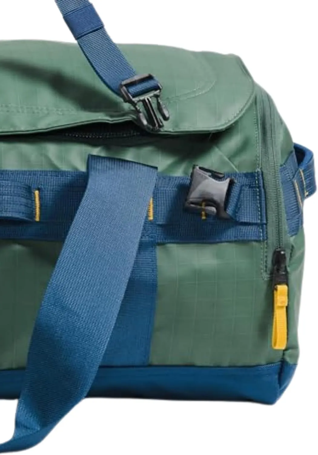 THE NORTH FACE Base Camp Voyager Duffel—42L - PFAS Free, Duck Green/Shady Blue, One Size