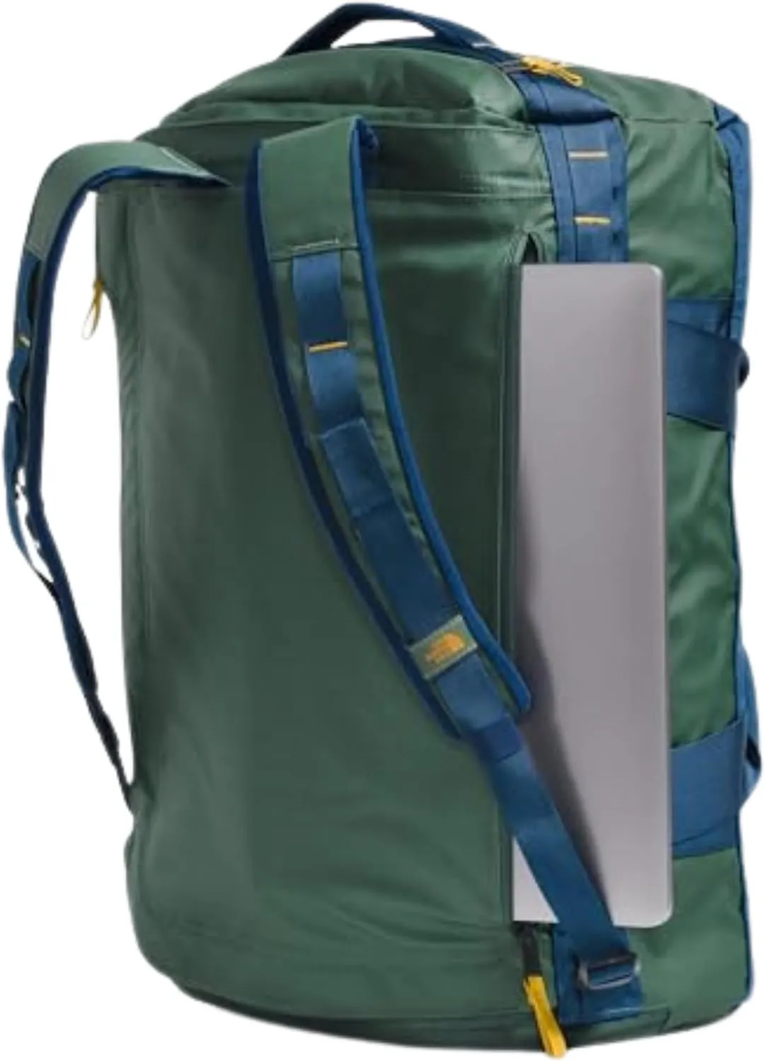 THE NORTH FACE Base Camp Voyager Duffel—42L - PFAS Free, Duck Green/Shady Blue, One Size