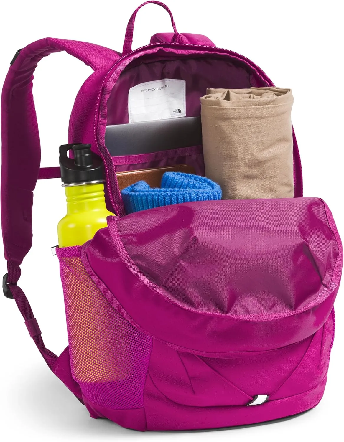 THE NORTH FACE Teen Court Jester Backpack, Deep Mulberry/Dragonfruit, One Size