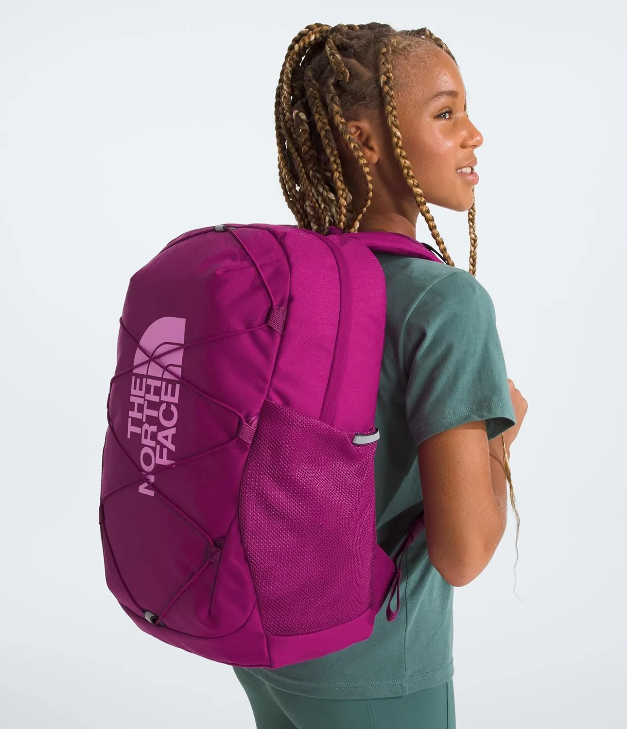 THE NORTH FACE Teen Court Jester Backpack, Deep Mulberry/Dragonfruit, One Size