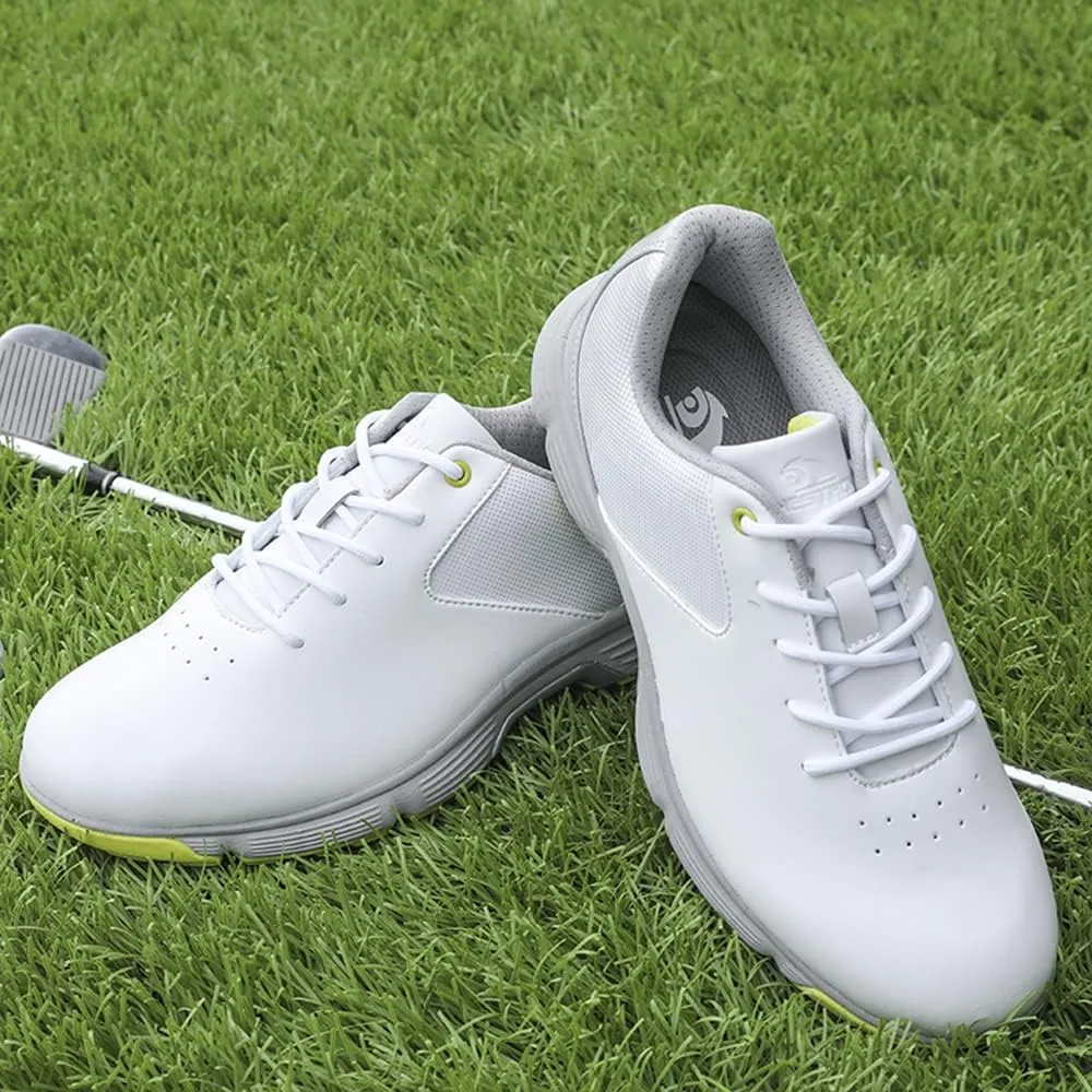 THESTRON Men Golf Shoes Mesh Breathable Breathable Golf Walking Sport Sneakers 7 Spikes Golf Trainers …