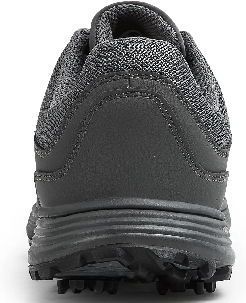 THESTRON Men Golf Shoes Mesh Breathable Breathable Golf Walking Sport Sneakers 7 Spikes Golf Trainers …