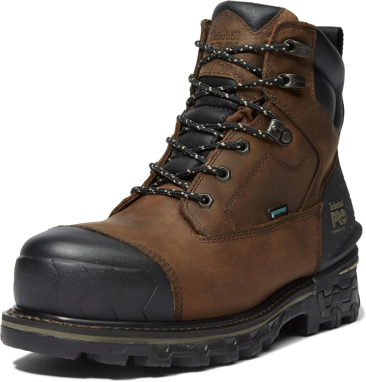 Timberland PRO Men's Boondock Hd 6 Inch Composite Safety Toe Waterproof Industrial Work Boot