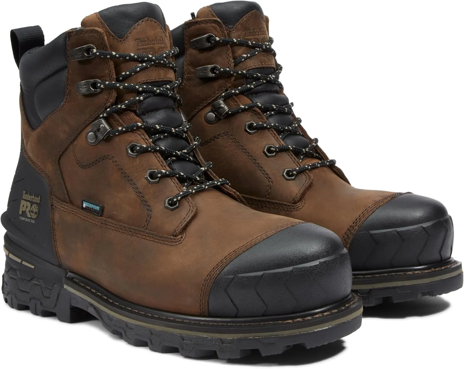 Timberland PRO Men's Boondock Hd 6 Inch Composite Safety Toe Waterproof Industrial Work Boot