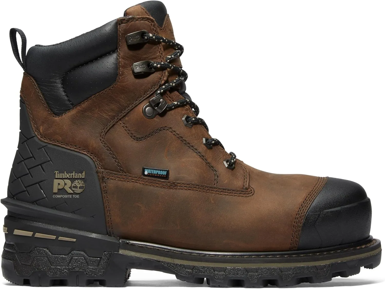 Timberland PRO Men's Boondock Hd 6 Inch Composite Safety Toe Waterproof Industrial Work Boot