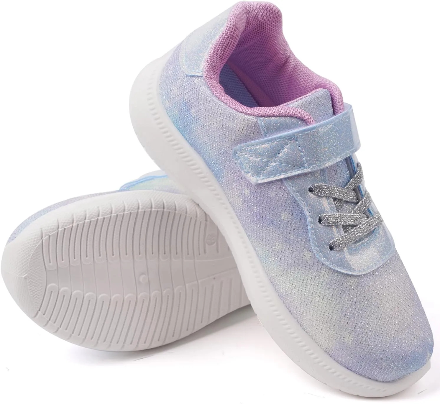Toandon Girls Boys Kids Lightwight Breathable Athletic Sport Sneakers